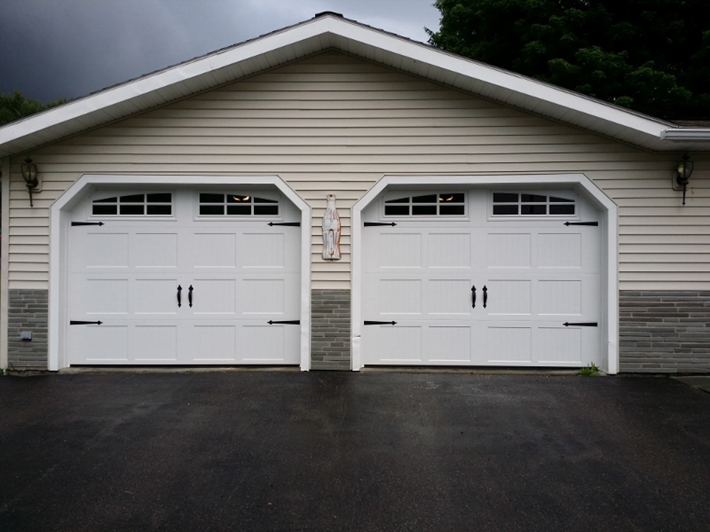 White Carriage Garage Doors