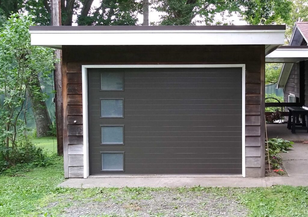 contemporary garage door styles 