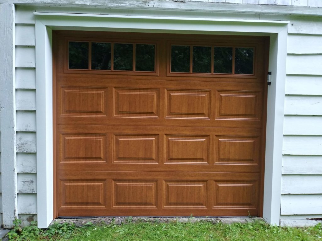 Wood Look Garage Door